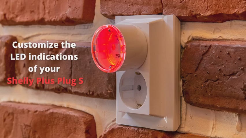 Shelly Plus Plug S — Tomada Inteligente WiFi com Medição de Energia