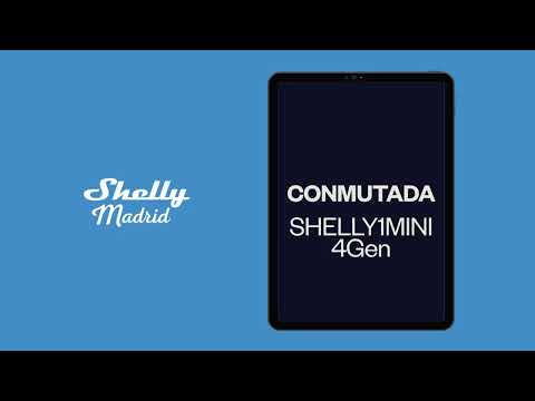 Shelly 1 Mini Gen4 — Relé Multi-Protocolo Ultra Compacto 8A