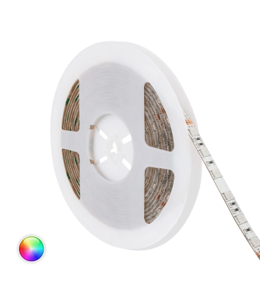 Tira LED RGB 24V 60LED/m 5m IP65 - Decoración y Acento